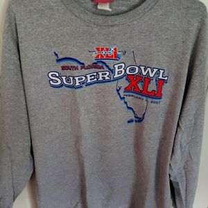 NFL Superbowl XLI South Florida long sleeve tshirt
